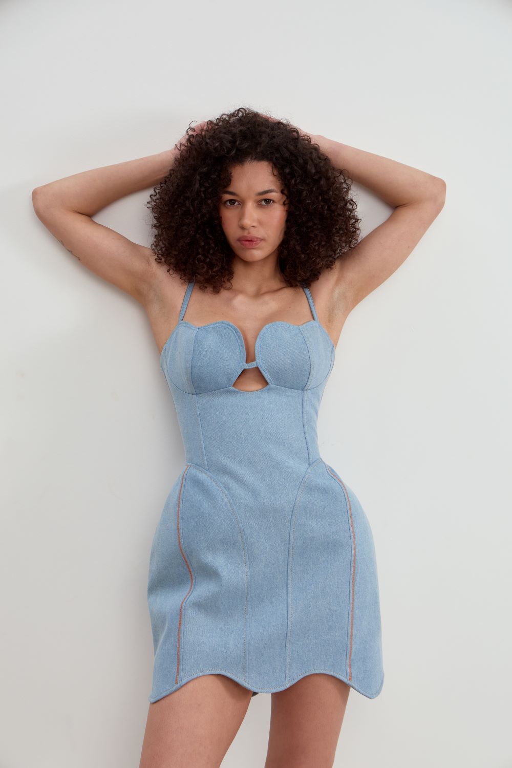 Viola Women's Sundress, Light Blue