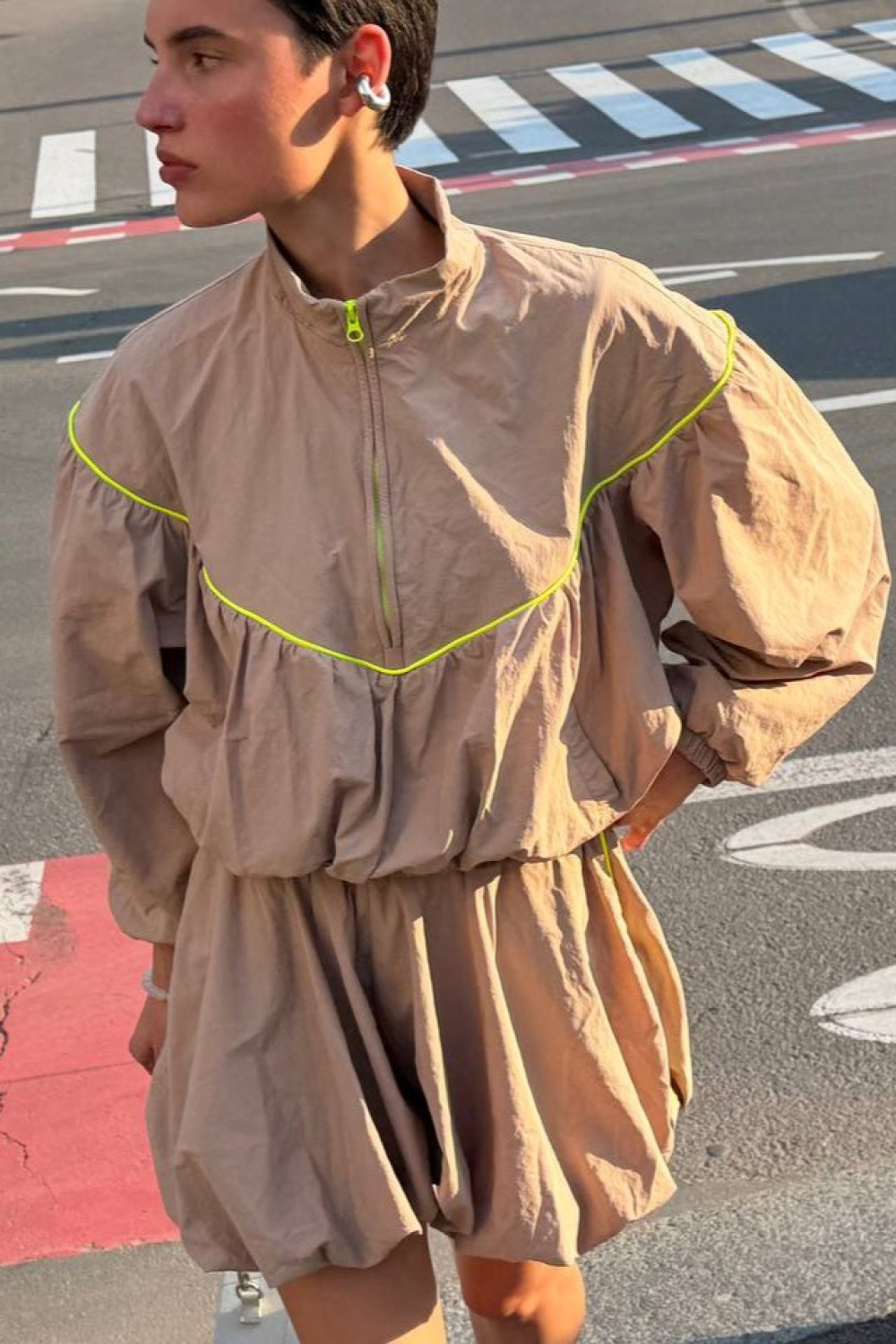 90s Women's Suit, Beige