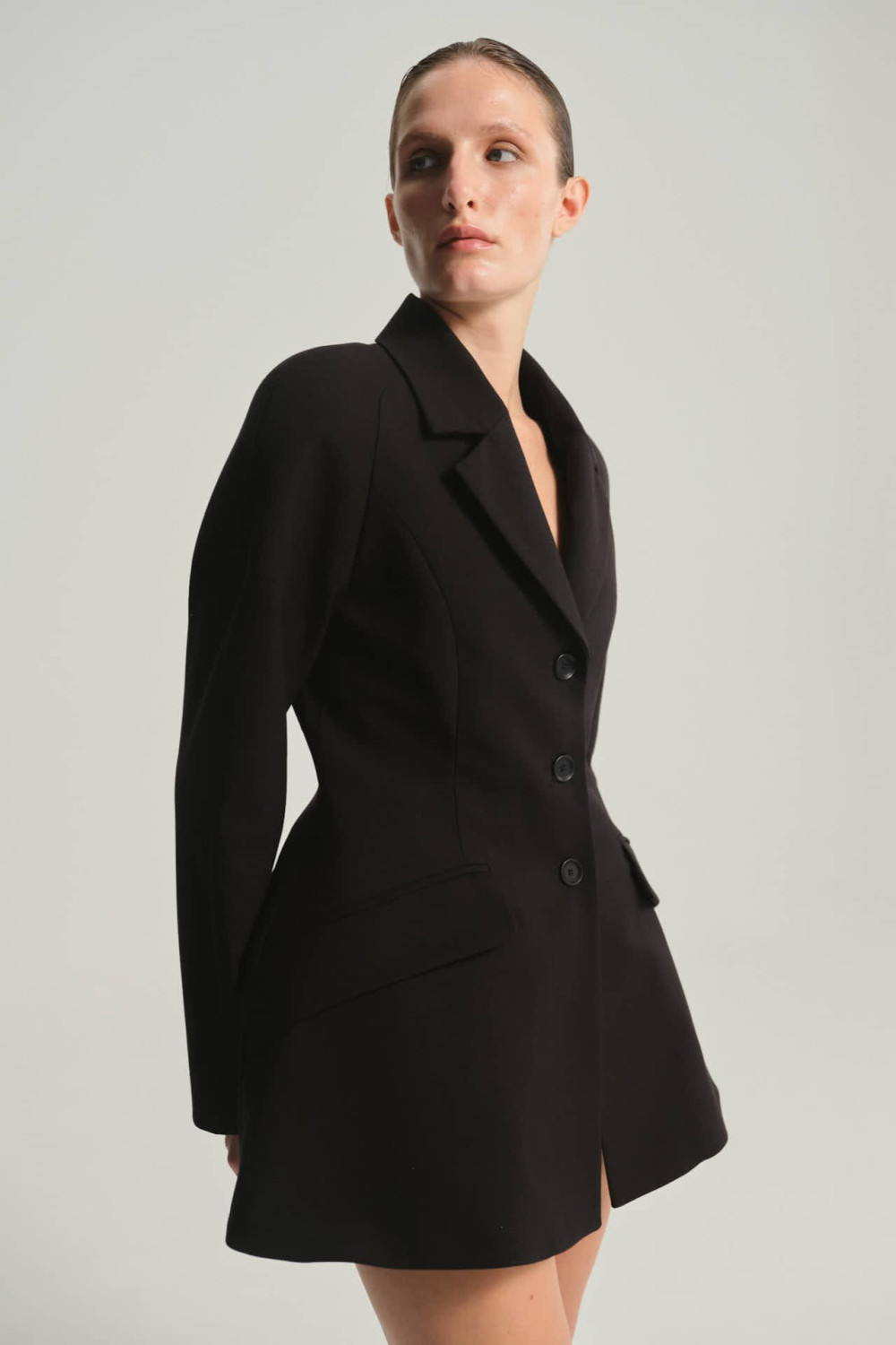 E'TUDE women’s blazer, black