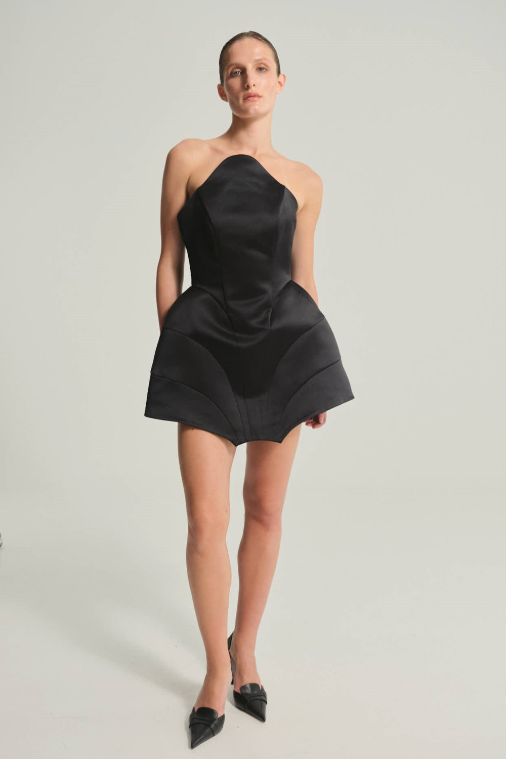 CONTOUR women’s dress, black