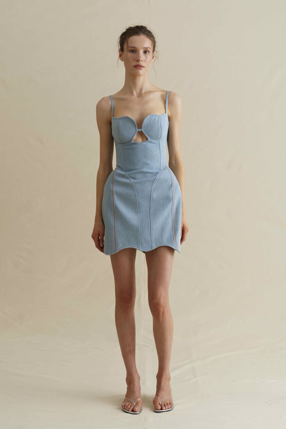 Fialka dress women, blue