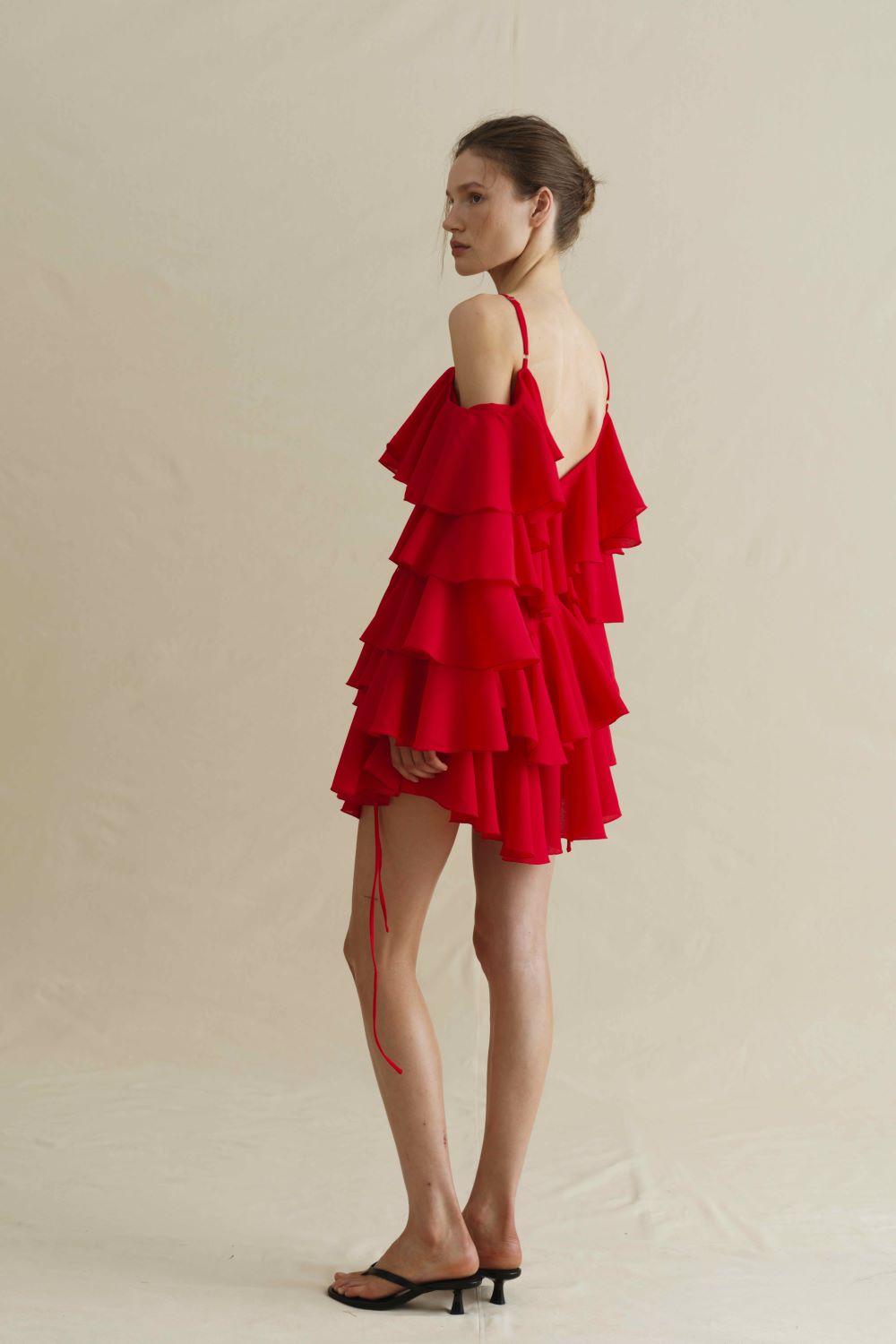 Kamilla dress women, red