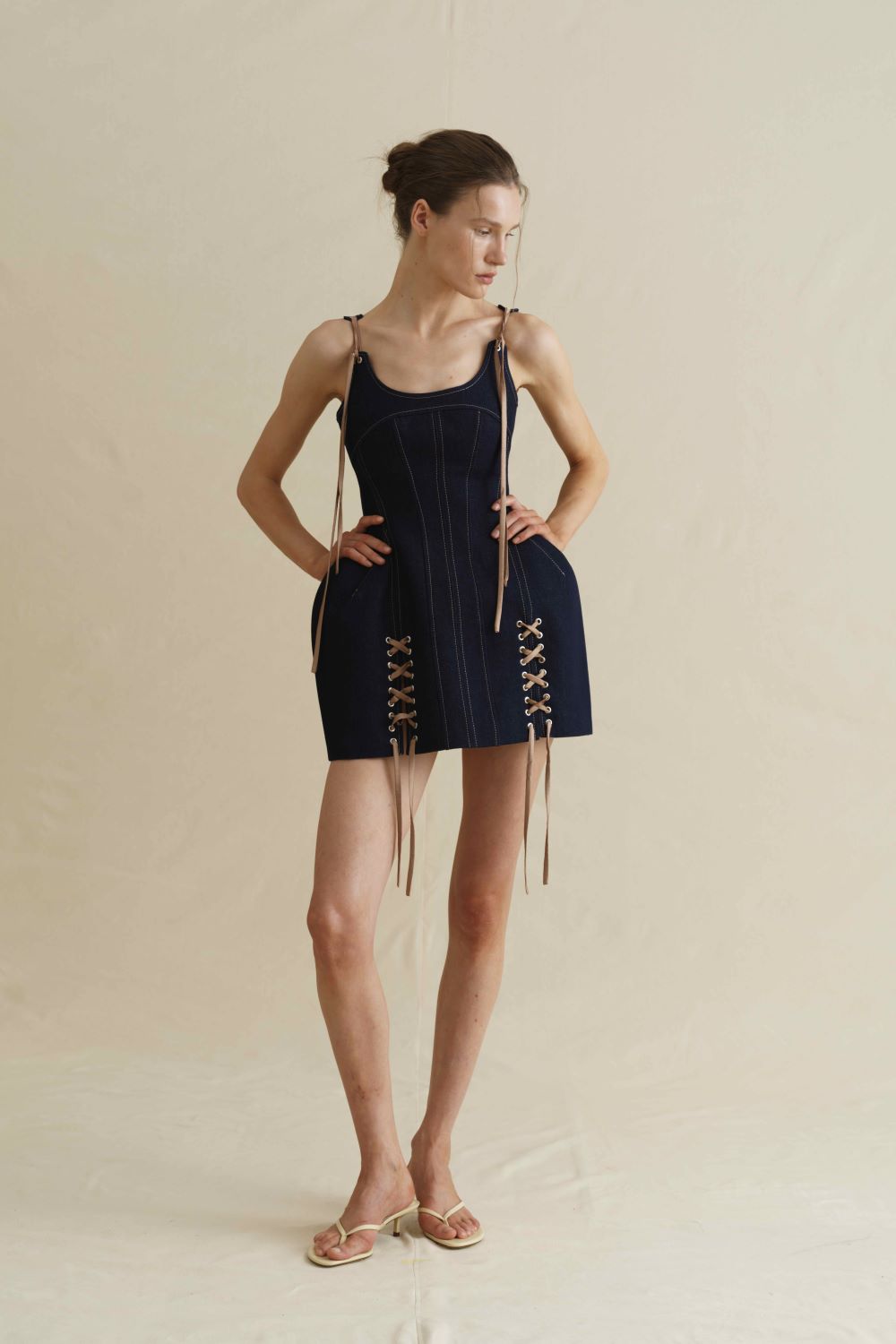 Geraldina dress women, blue