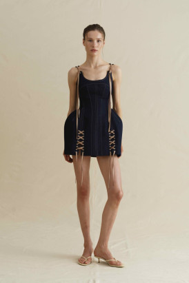 Geraldina dress women, blue