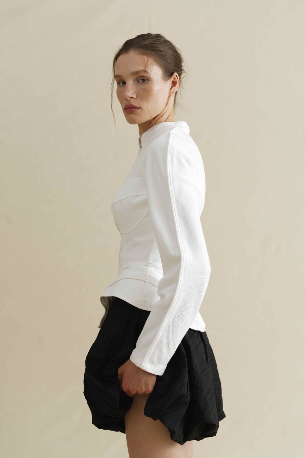 Felicity jacket women, milk