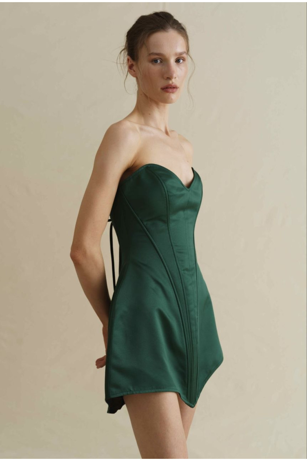 Milana dress women, green