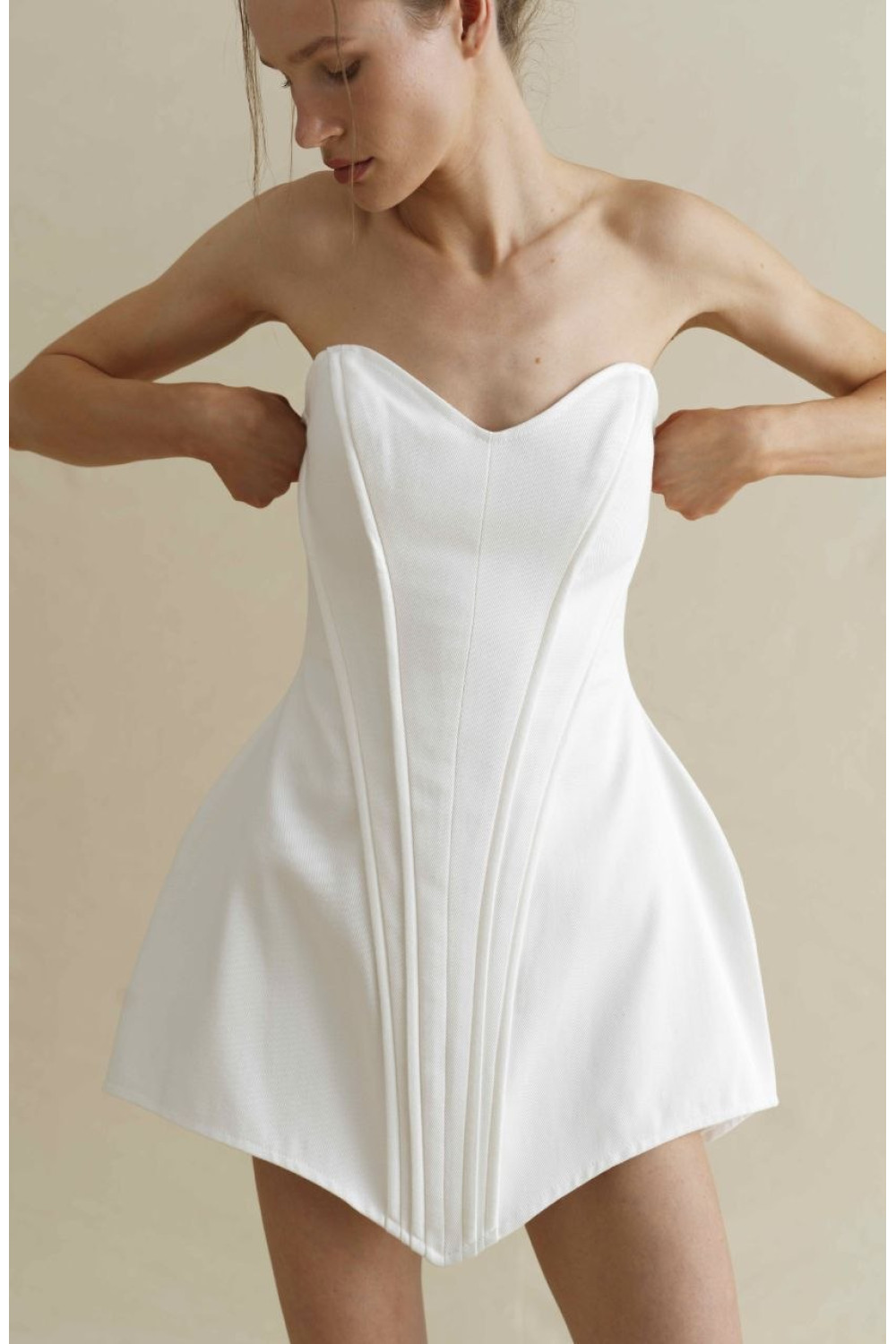 Milana dress women, milk