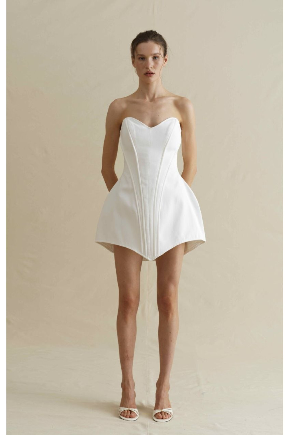 Milana dress women, milk