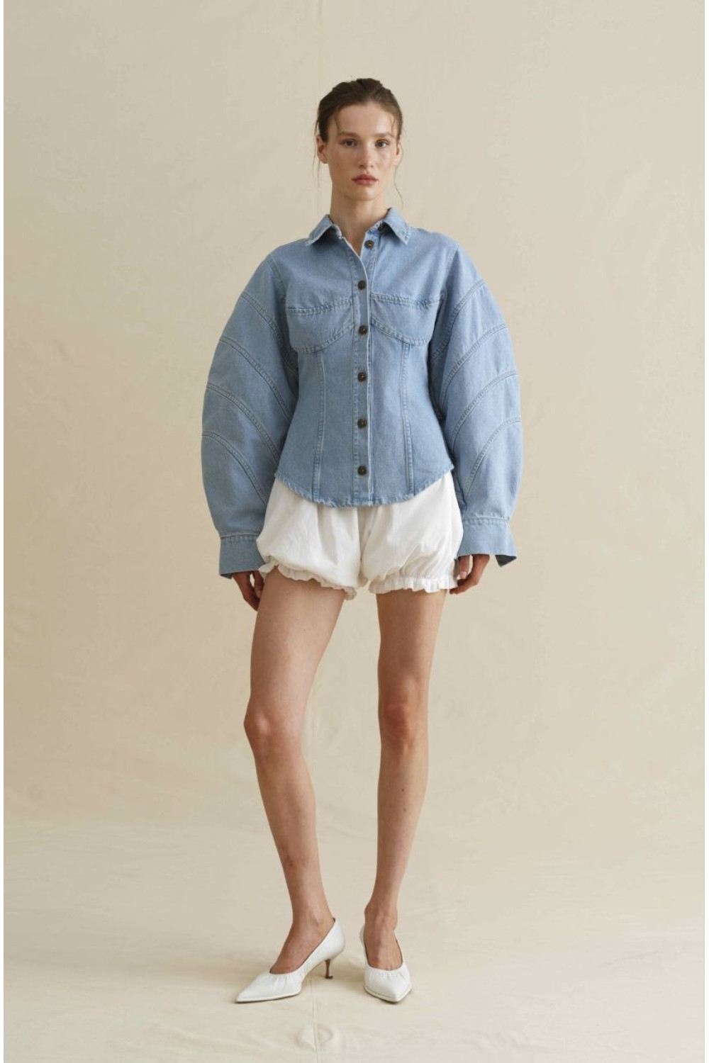 Bee shirt women, blue