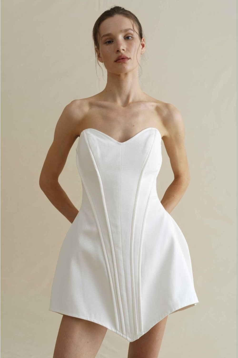 Milana dress women, milk