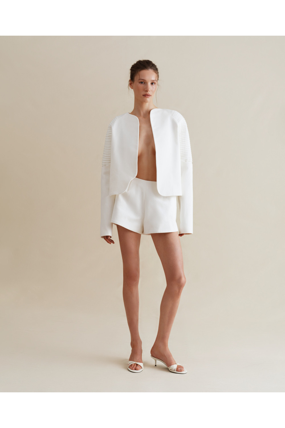 01 Forma jacket women, milk