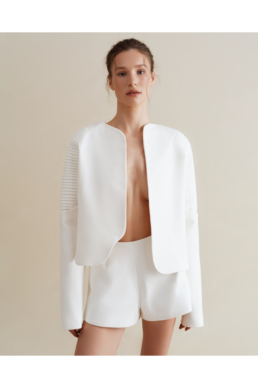 01 Forma jacket women, milk