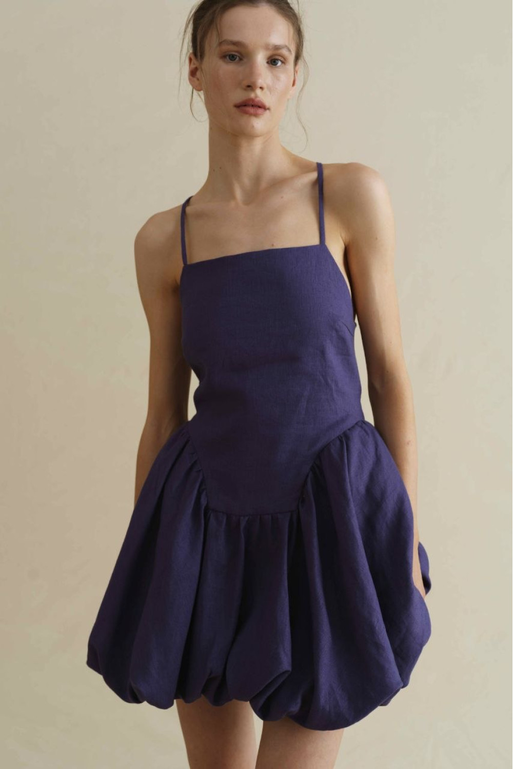 Le Bubble women’s dress, purple