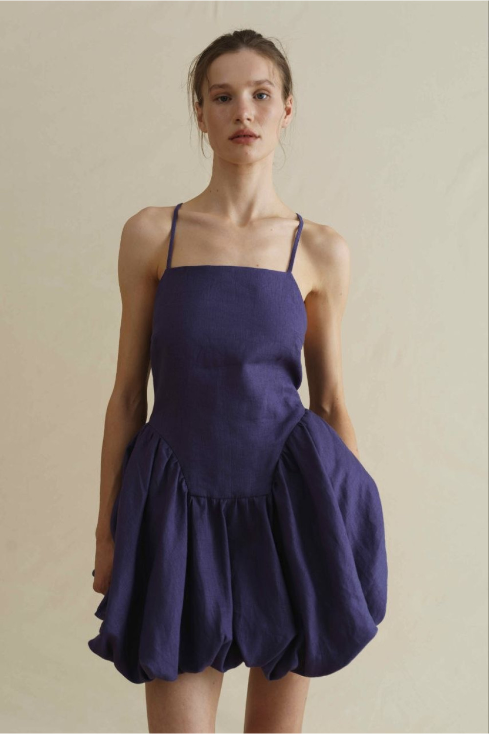 Le Bubble women’s dress, purple