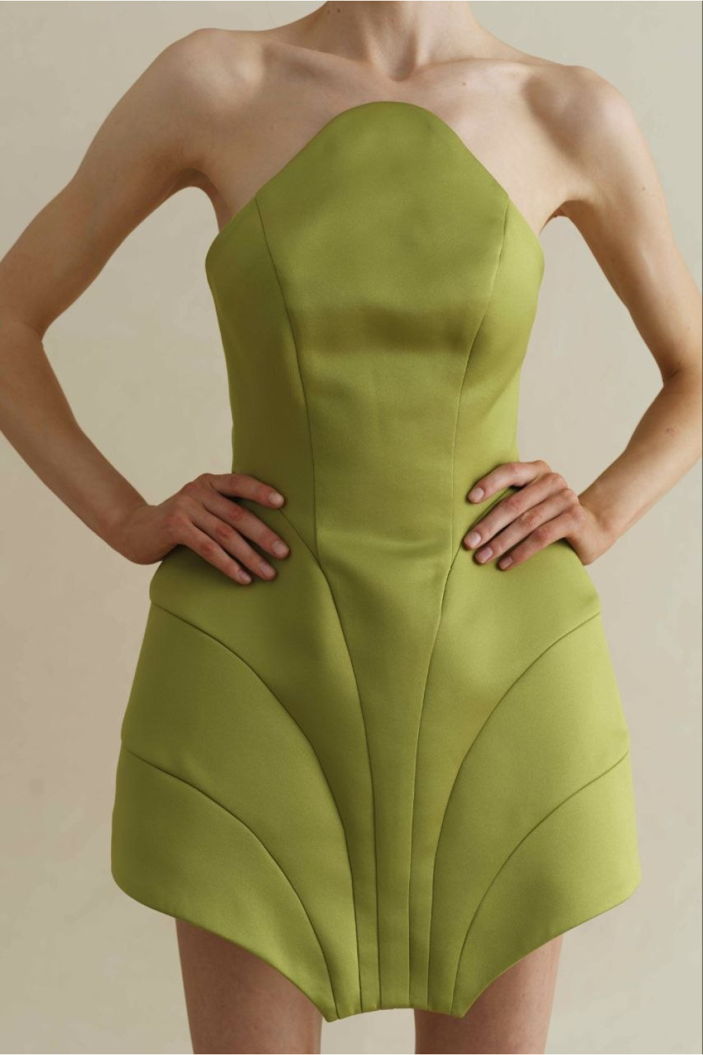 CONTOUR dress women, green