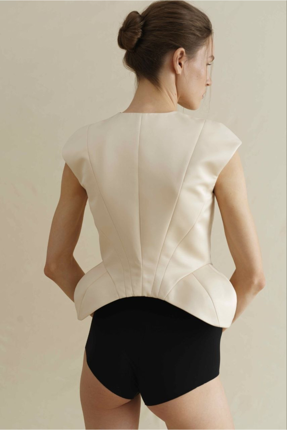 La Corsaire corset top women, beige