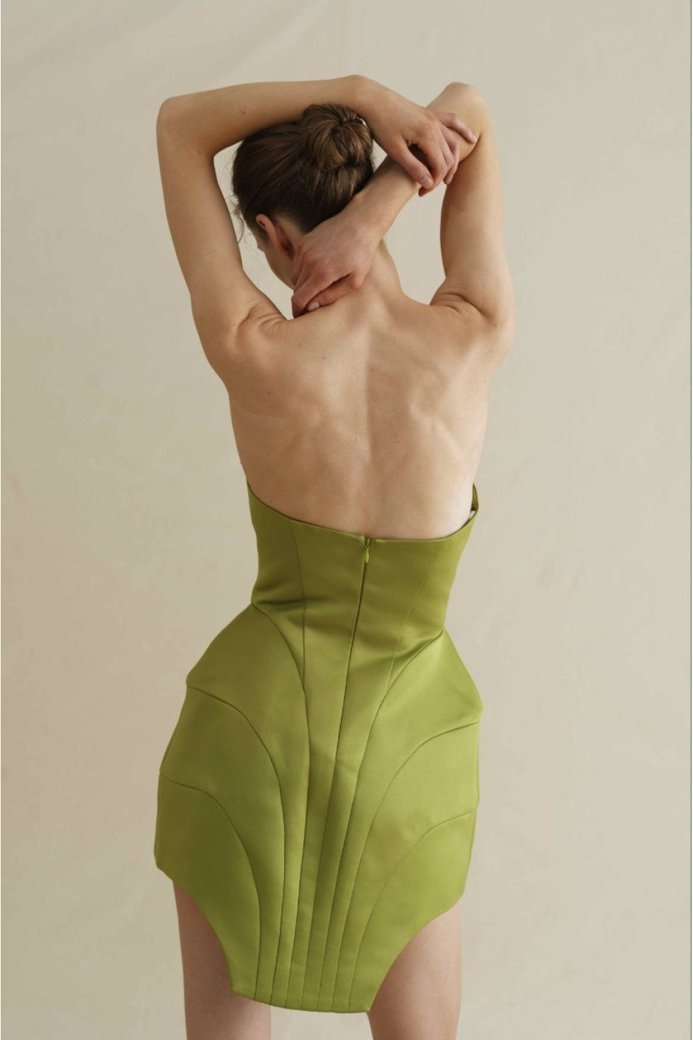 CONTOUR dress women, green