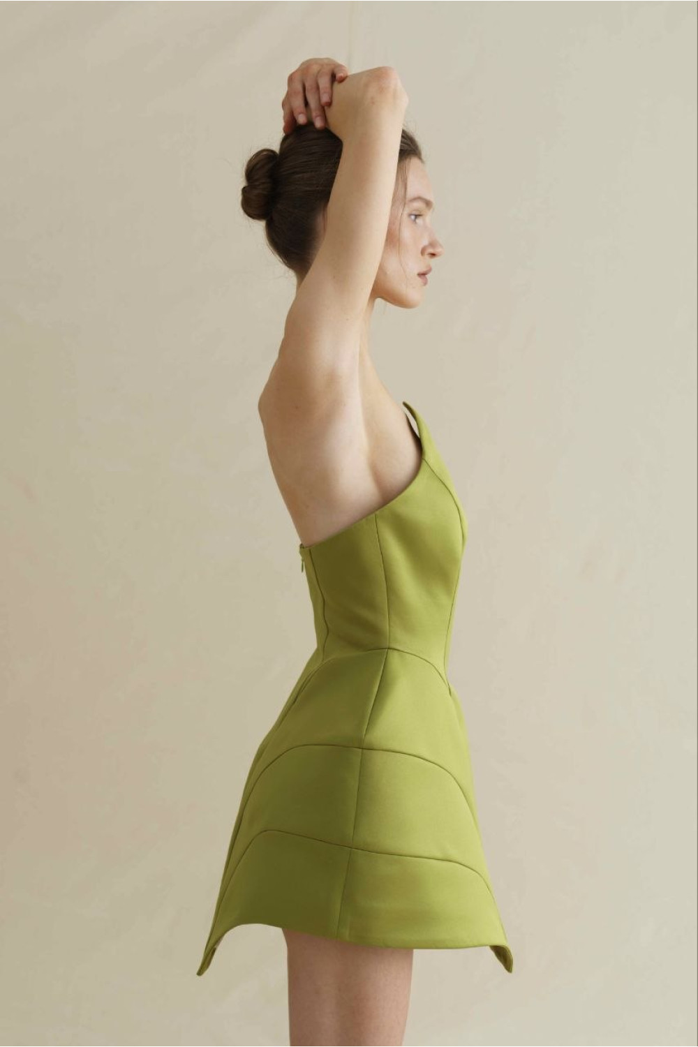 CONTOUR dress women, green