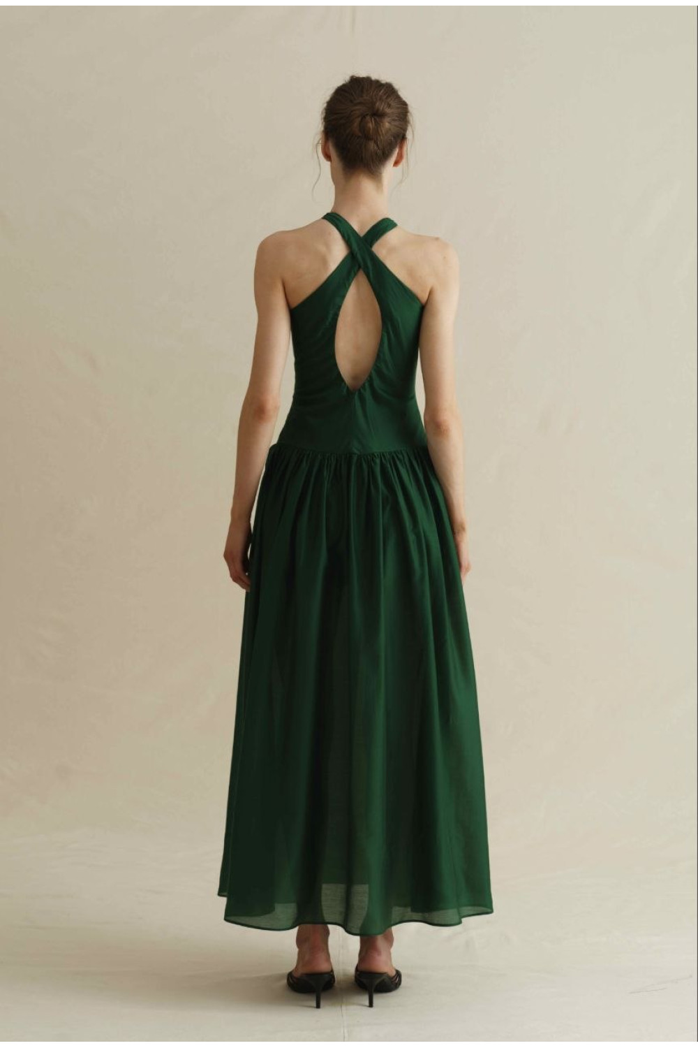 Volume Women's Green Dress