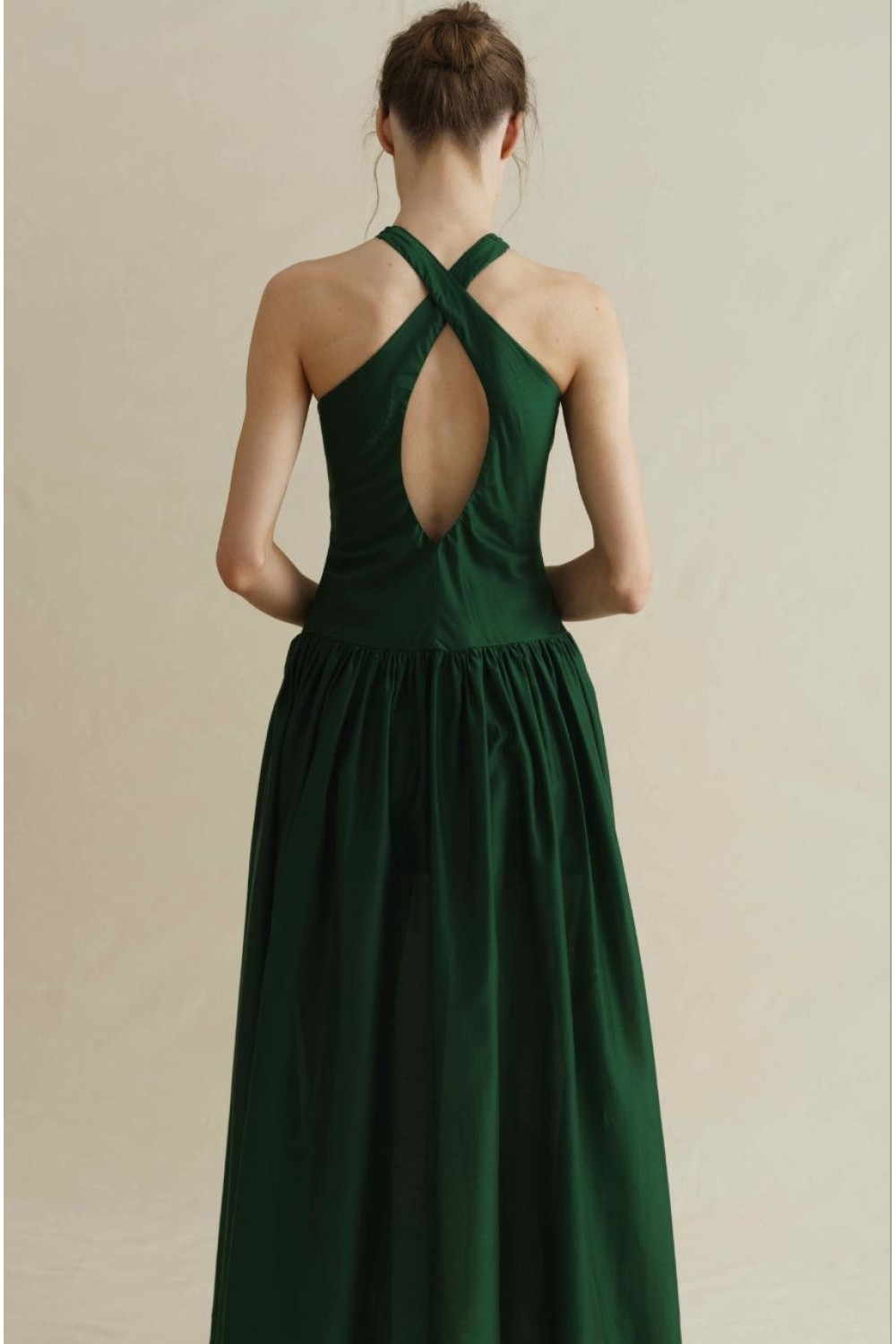 Volume Women's Green Dress