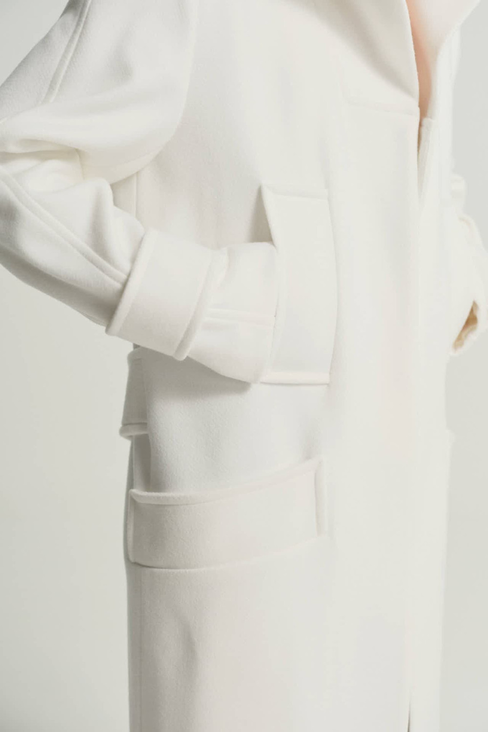 COAT 01 women’s coat, white