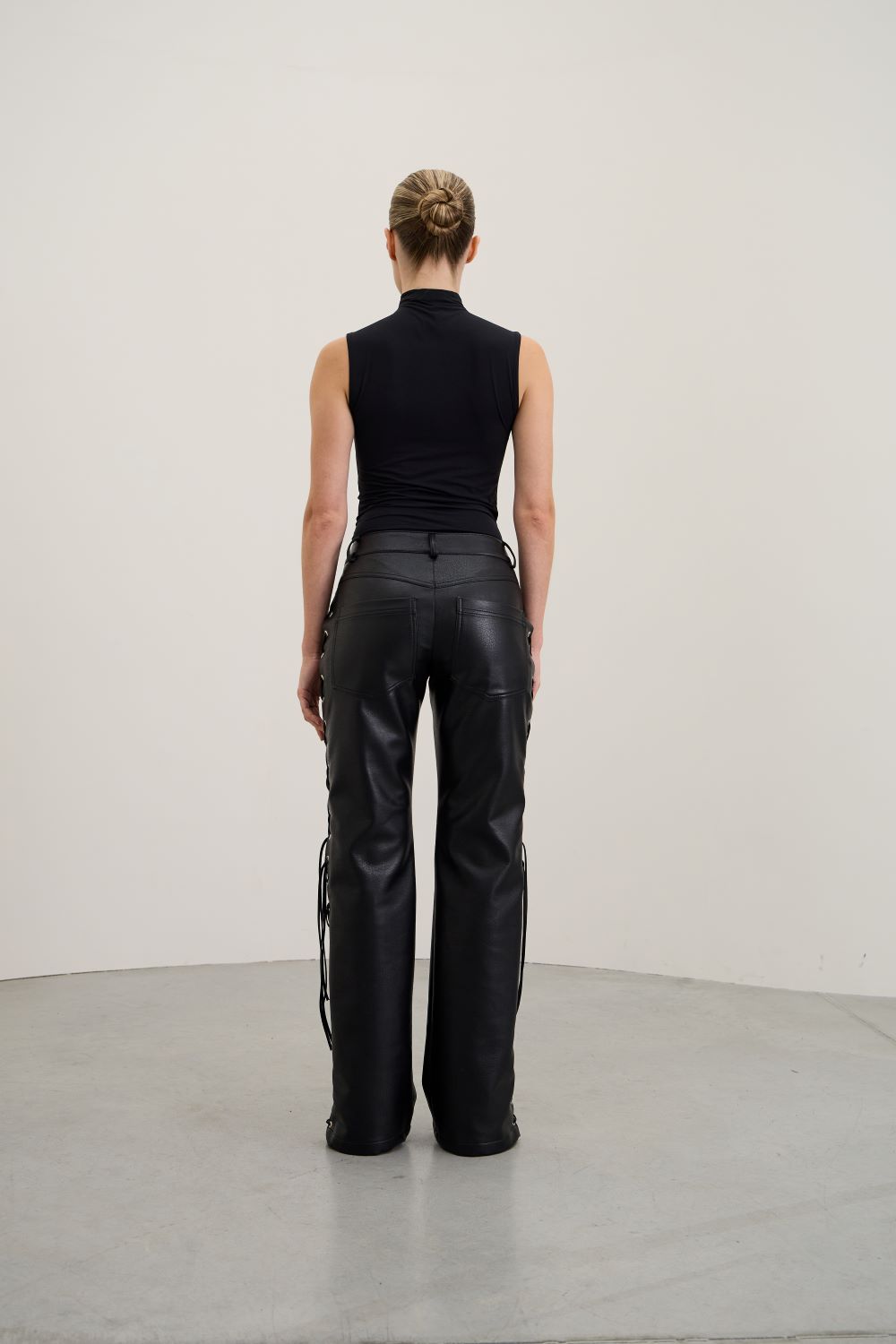 LINK PANTS women’s trousers, black