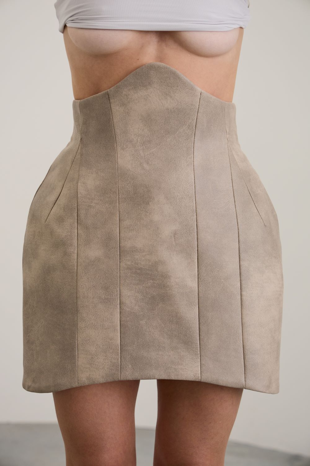 PUF women’s suit, vintage beige