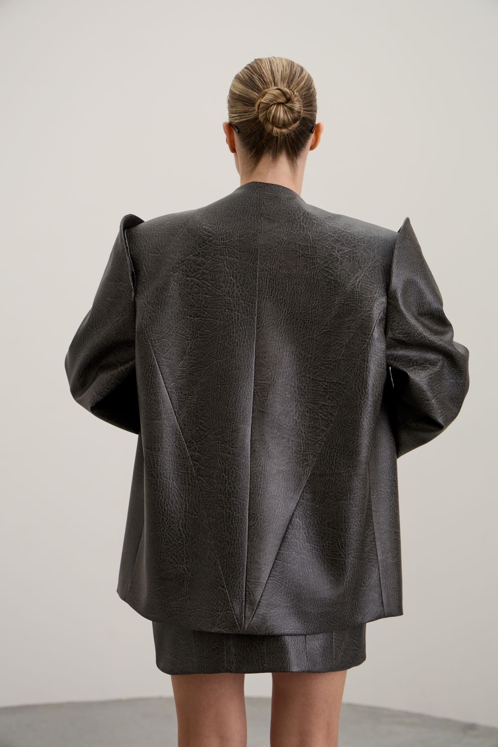 PUF women’s jacket, vintage graphite