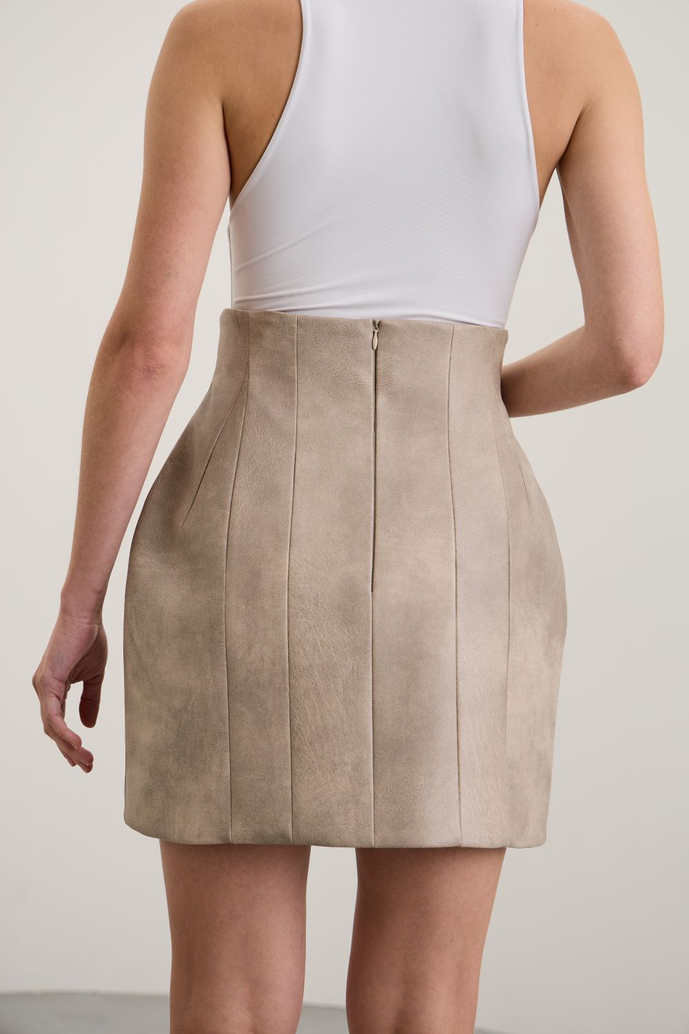 PUF women’s dress shorts, vintage beige