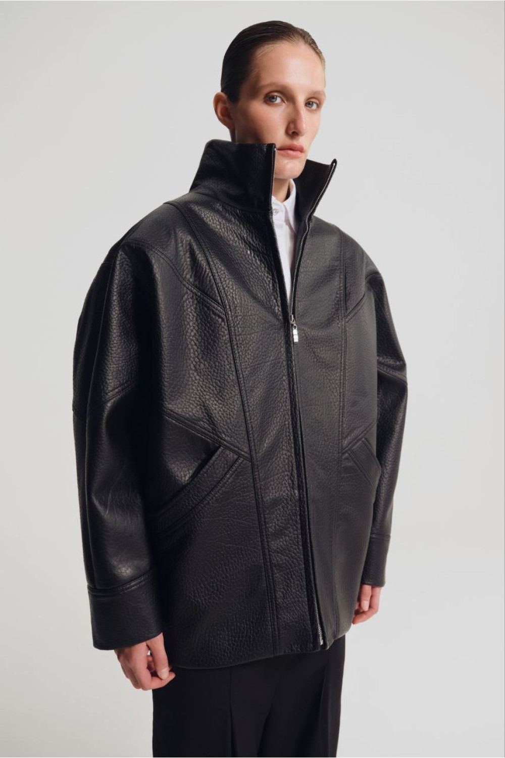 CRUSH BOMBER women’s bomber jacket, black