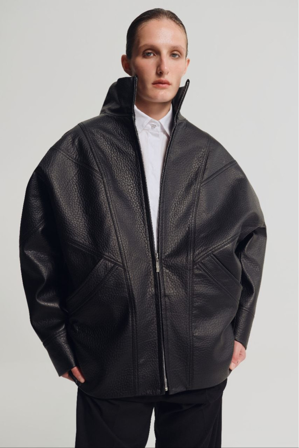 CRUSH BOMBER women’s bomber jacket, black